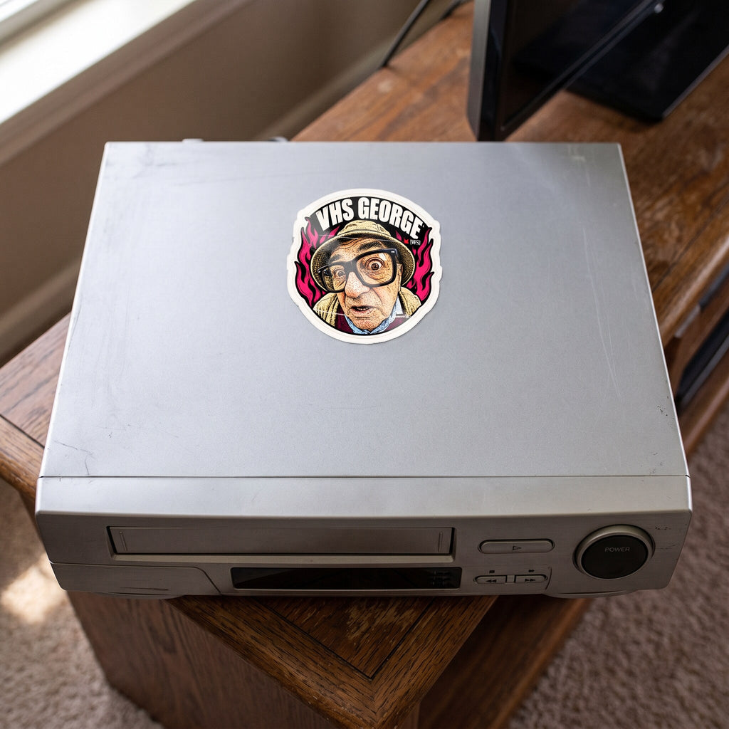 VHS George (Rec) sticker
